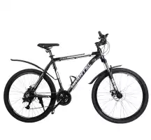 Велосипед взрослый спортивный Grantel GT600 AL д.26, р.21 черно-серый